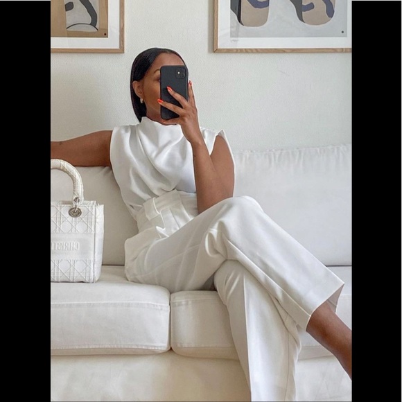 Zara blogger two pieces pants suit 🔥🔥🔥🔥🔥🔥 - Picture 2 of 7